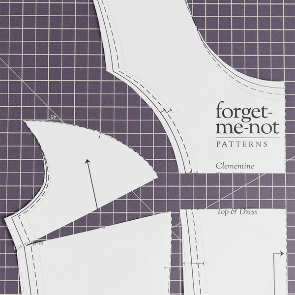 How to make a Full Bust Adjustment on a princess seam - Forget-me-not Patterns How to make a Full Bust Adjustment on a princess seam - Forget-me-not Patterns