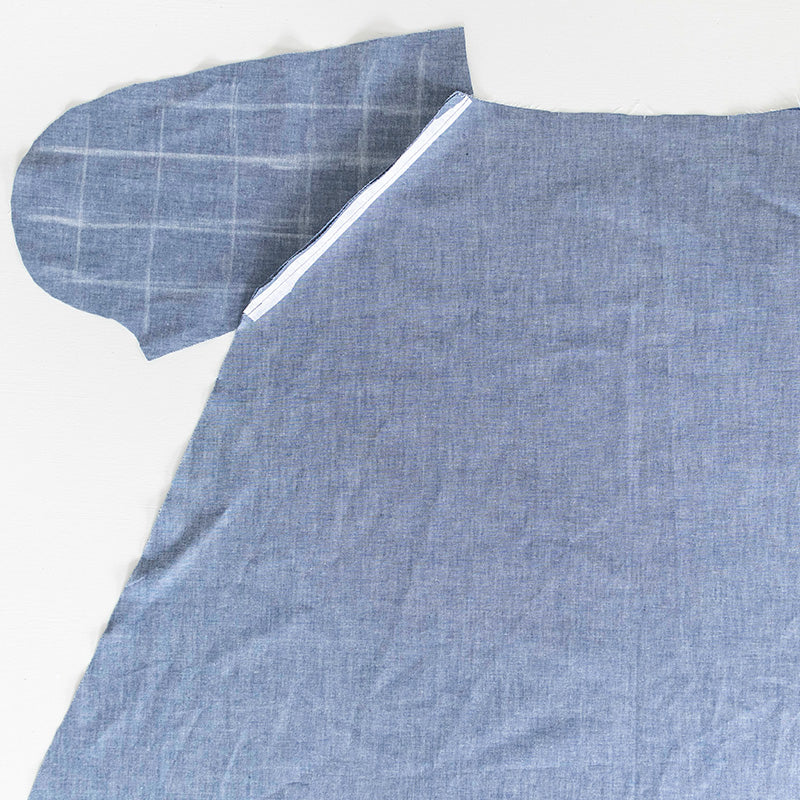 How to sew a slash pocket, a step-by-step photo tutorial - Forget-me-not  Patterns