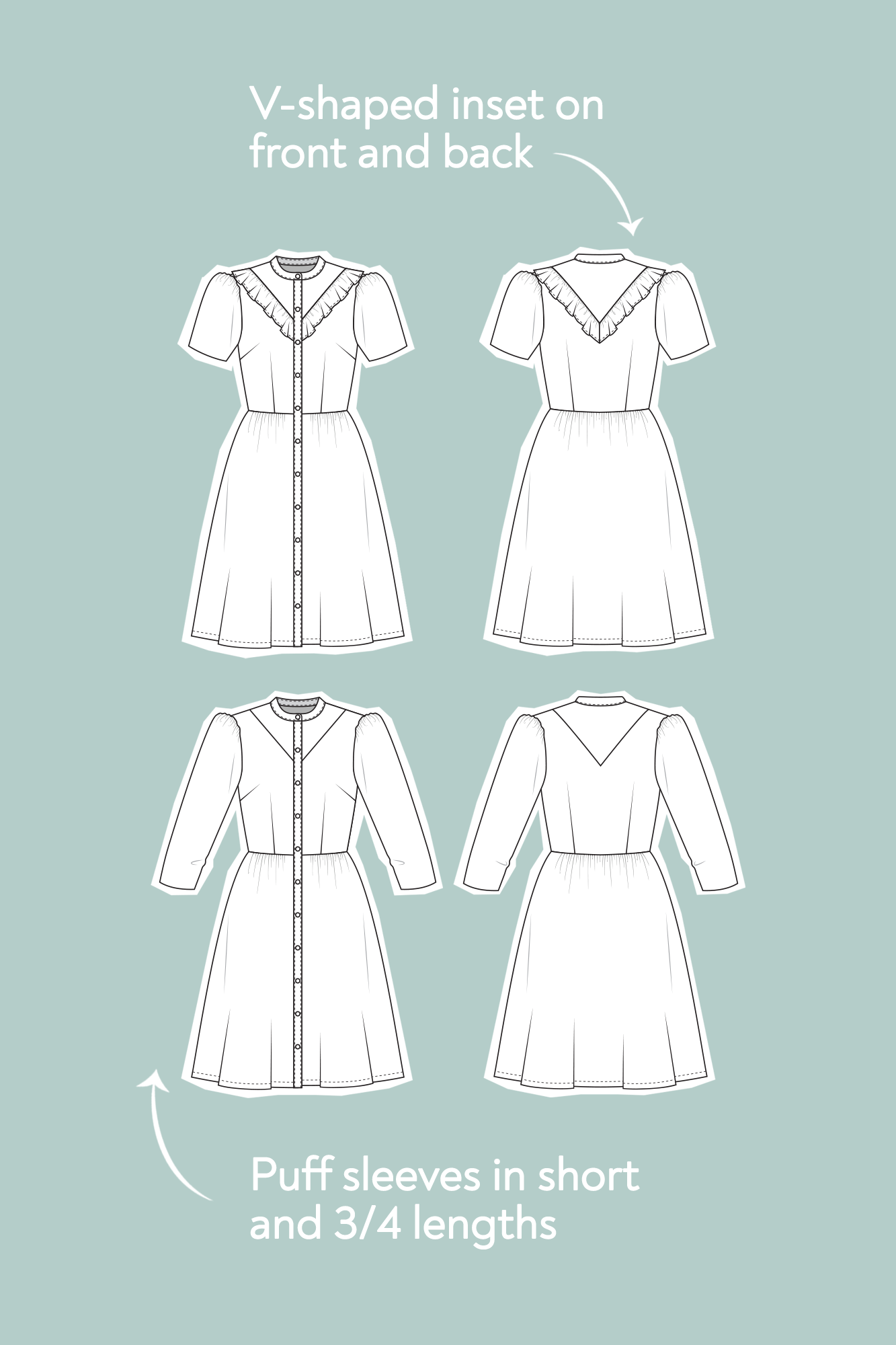 Kelly - Shirt Dress (PDF pattern)