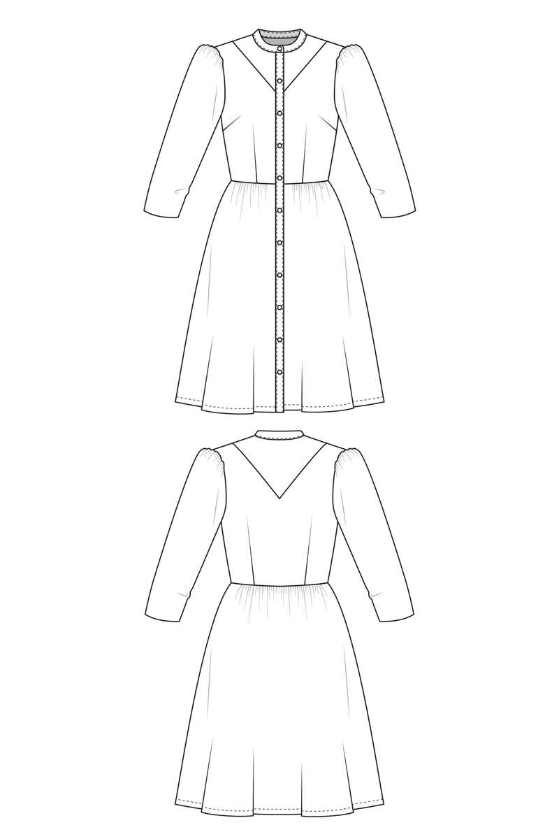Kelly Shirt Dress PDF Pattern Forget me not Patterns Kelly shirt dress pdf pattern forget me not patterns
