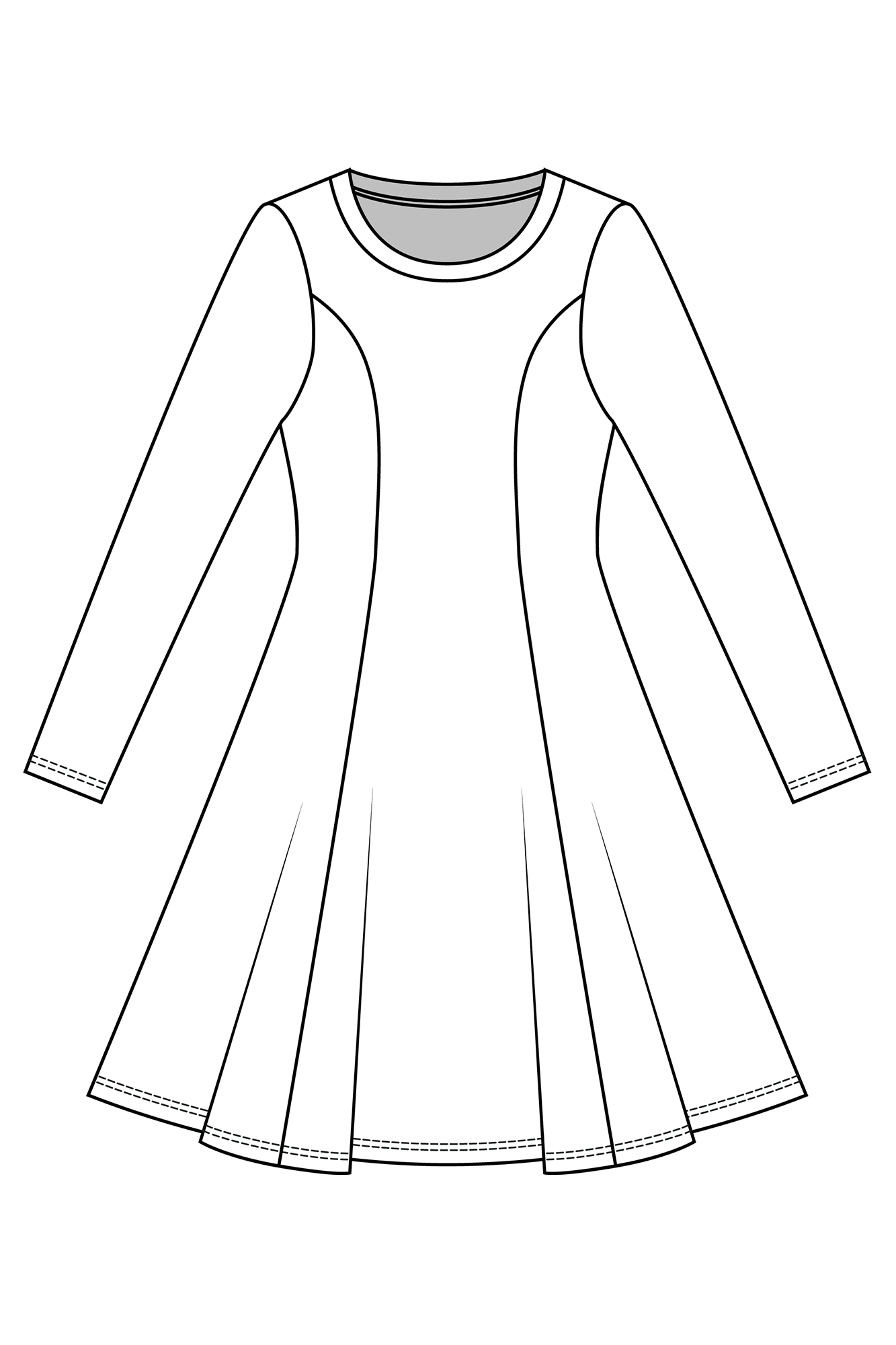 Clementine - Knit dress and top (PDF pattern) - Forget-me-not Patterns clementine-knit-dress-and-top-pdf-pattern-forget-me-not-patterns