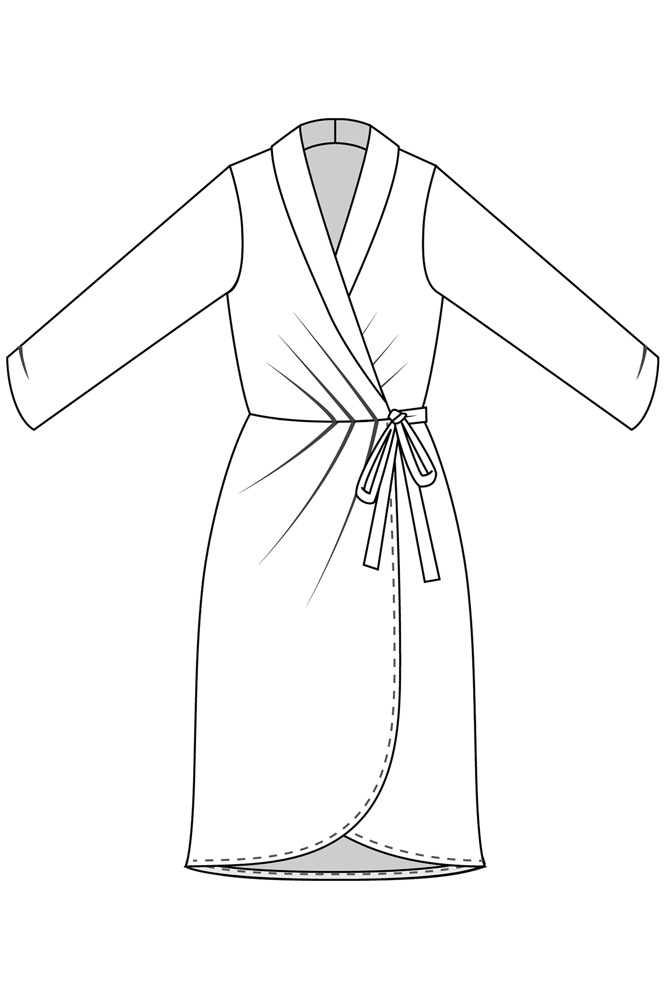 Melanie's Wrap Dress & Top PDF Pattern