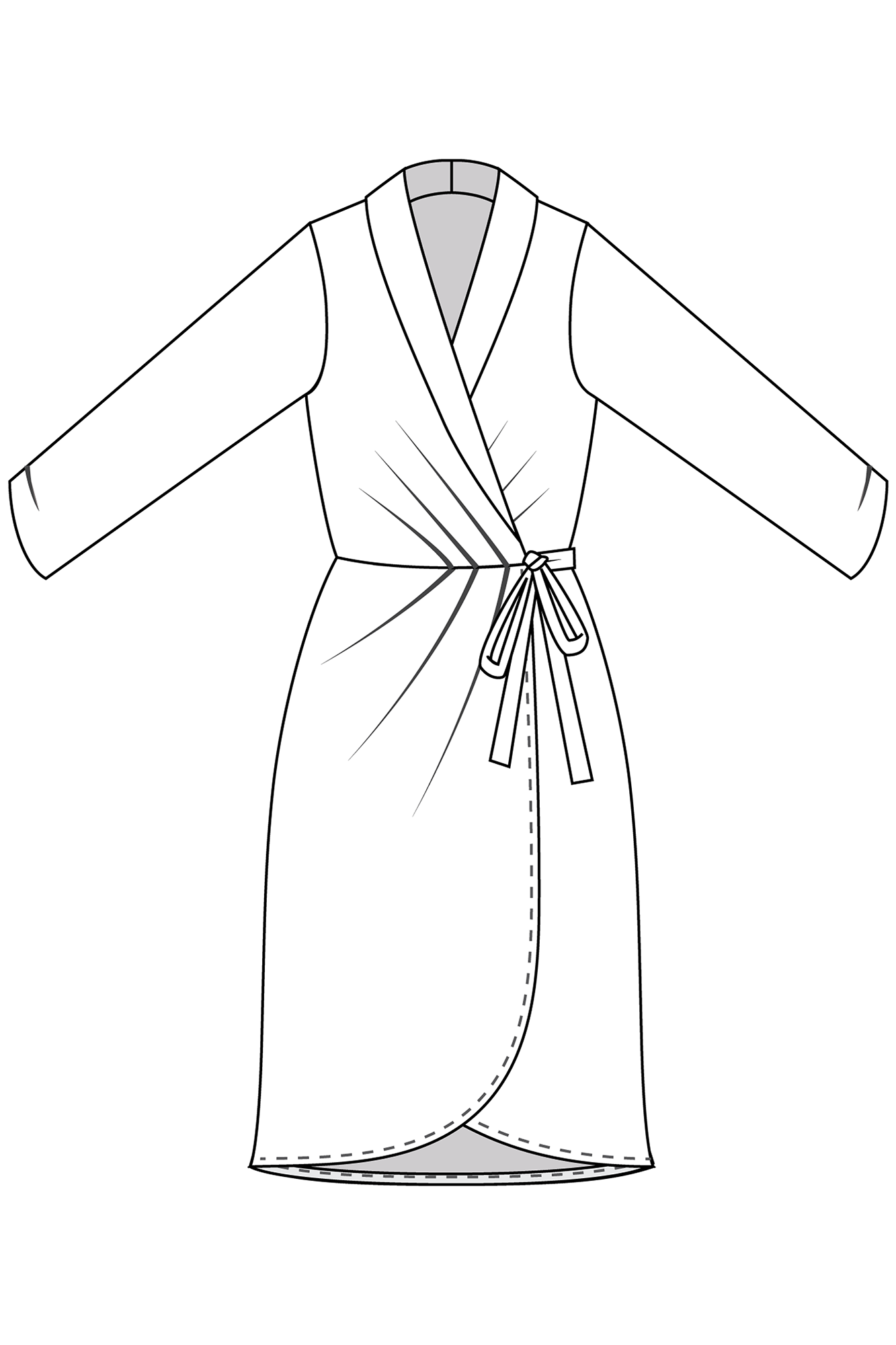 Adeline - Wrap dress and top (PDF pattern) Adeline - Wrap dress and top (PDF pattern)